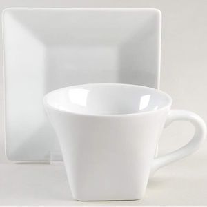 Pair of Fitz and Floyd Cappuccino Mugs and Saucers